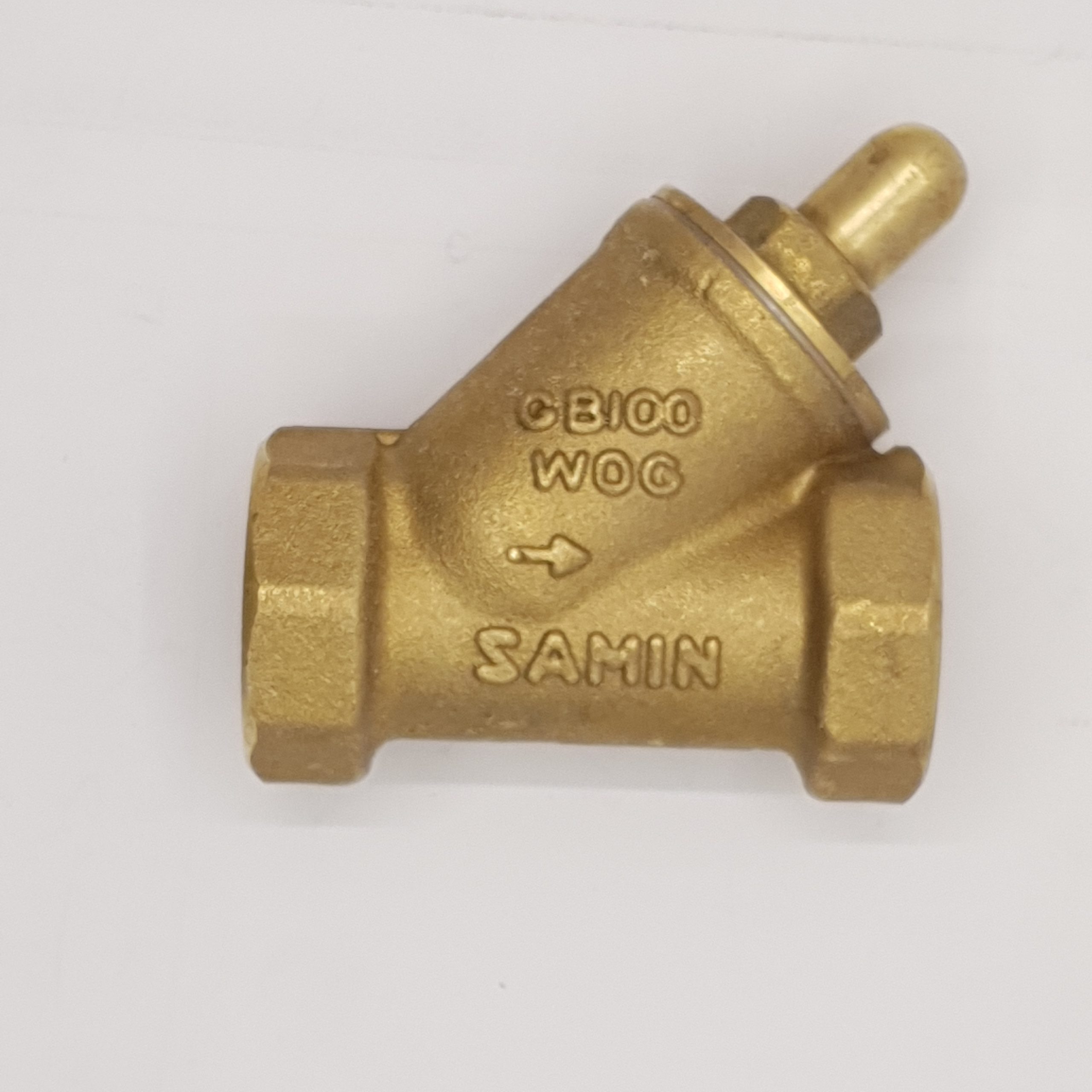 شیر یک طرفه توپیچ 1 اینچ سامین فنردار 4 شیر یک طرفه توپیچ 1 اینچ سامین فنردار